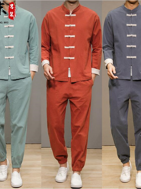 Health & Wellness Expo - Chinese Style Cotton Linen Tang Suit