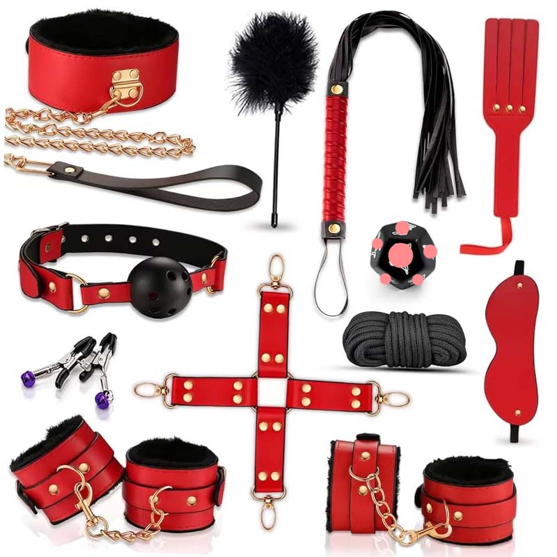 Health Wellness Training - 12-Piece Couples BDSM Bondage Sex Toy