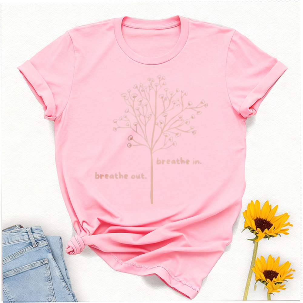 Breathe in Breathe Out T-Shirt - đánh giá và giá Your Health Wellness