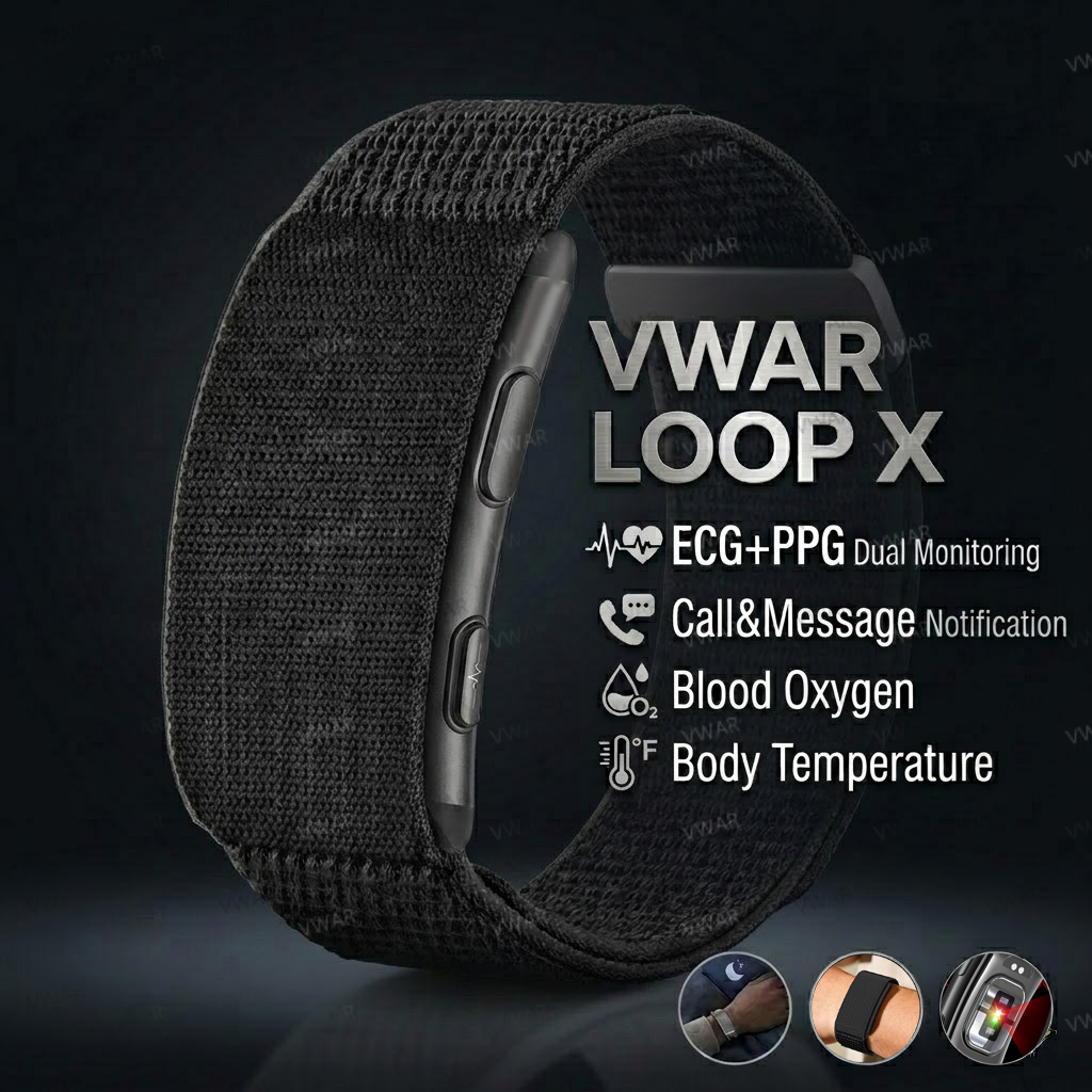 VWAR LOOP X ECG Smart Bracelet - đánh giá và giá Xbody Health & Wellness Functional Integrative Medicine Office & Medical Spa